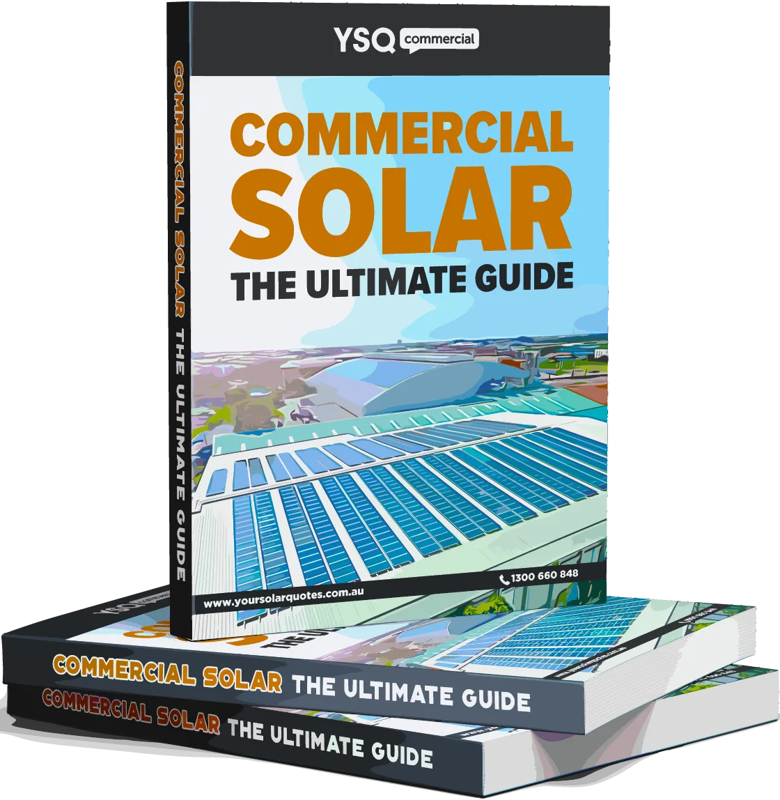 Commercial Solar The Ultimate Guide booklet