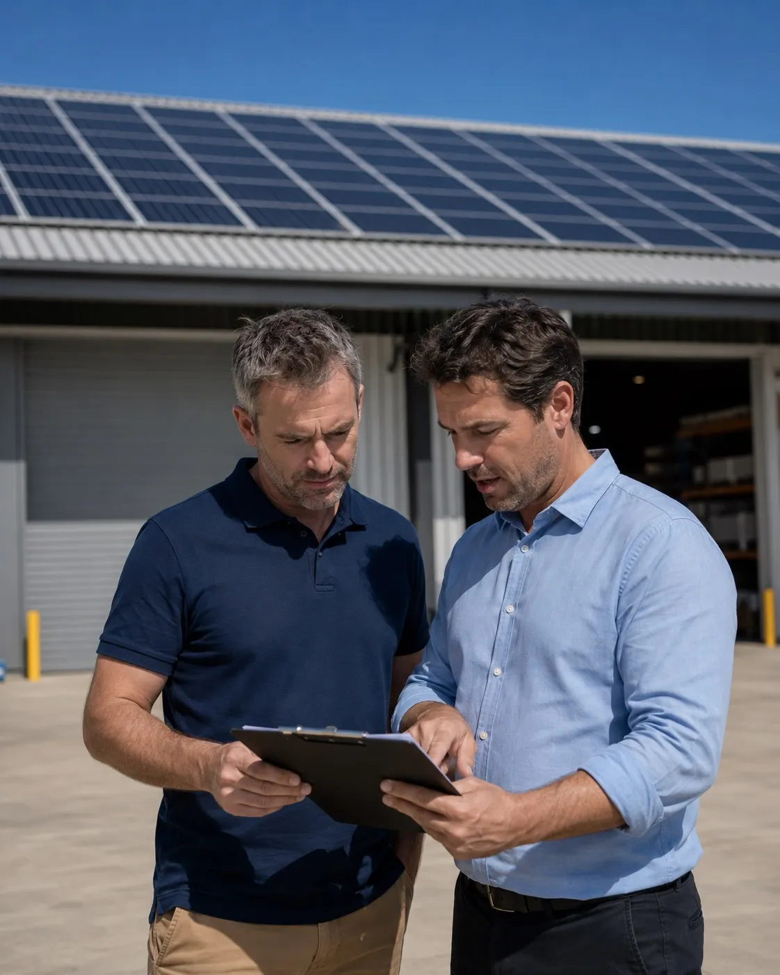 Tailored commercial solar proposal preview